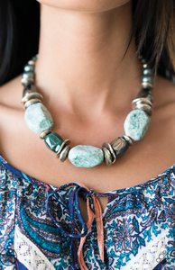 In good glazes blue - VJ Bedazzled Jewelry