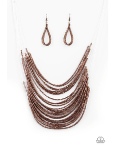 Catwalk Queen - Copper ♥ - VJ Bedazzled Jewelry