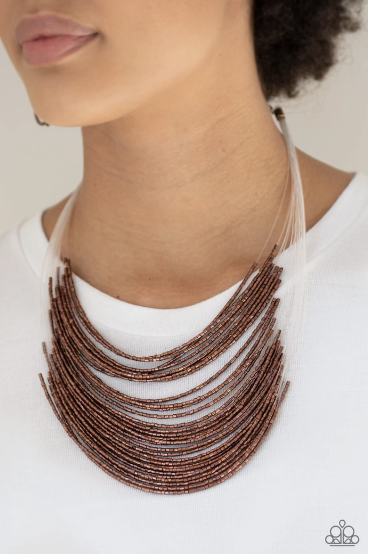 Catwalk Queen - Copper ♥ - VJ Bedazzled Jewelry