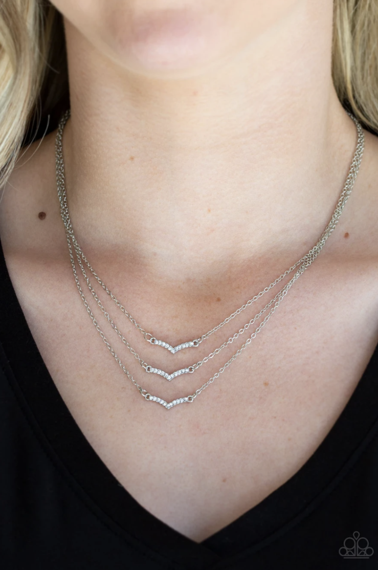 Pretty Petite - White - VJ Bedazzled Jewelry