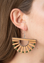 Load image into Gallery viewer, Wooden Wonderland - Green - VJ Bedazzled Jewelry
