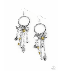 Charm School - Yellow - VJ Bedazzled Jewelry