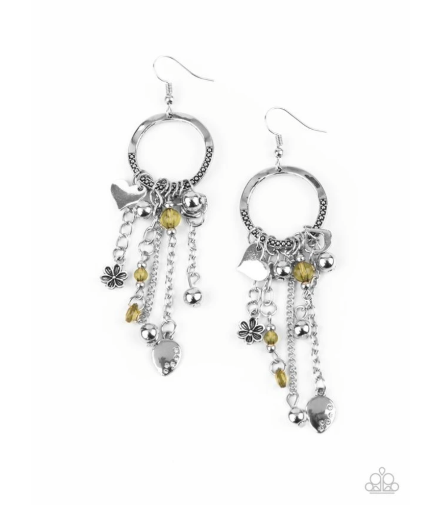 Charm School - Yellow - VJ Bedazzled Jewelry