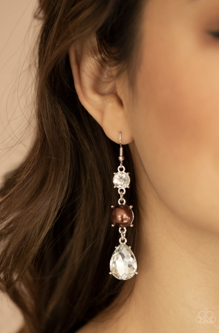 Unpredictable Shimmer - brown - VJ Bedazzled Jewelry