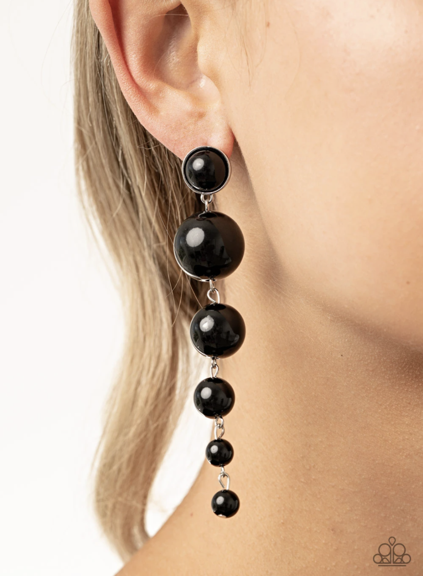 Living a wealthy Lifestyle black - VJ Bedazzled Jewelry