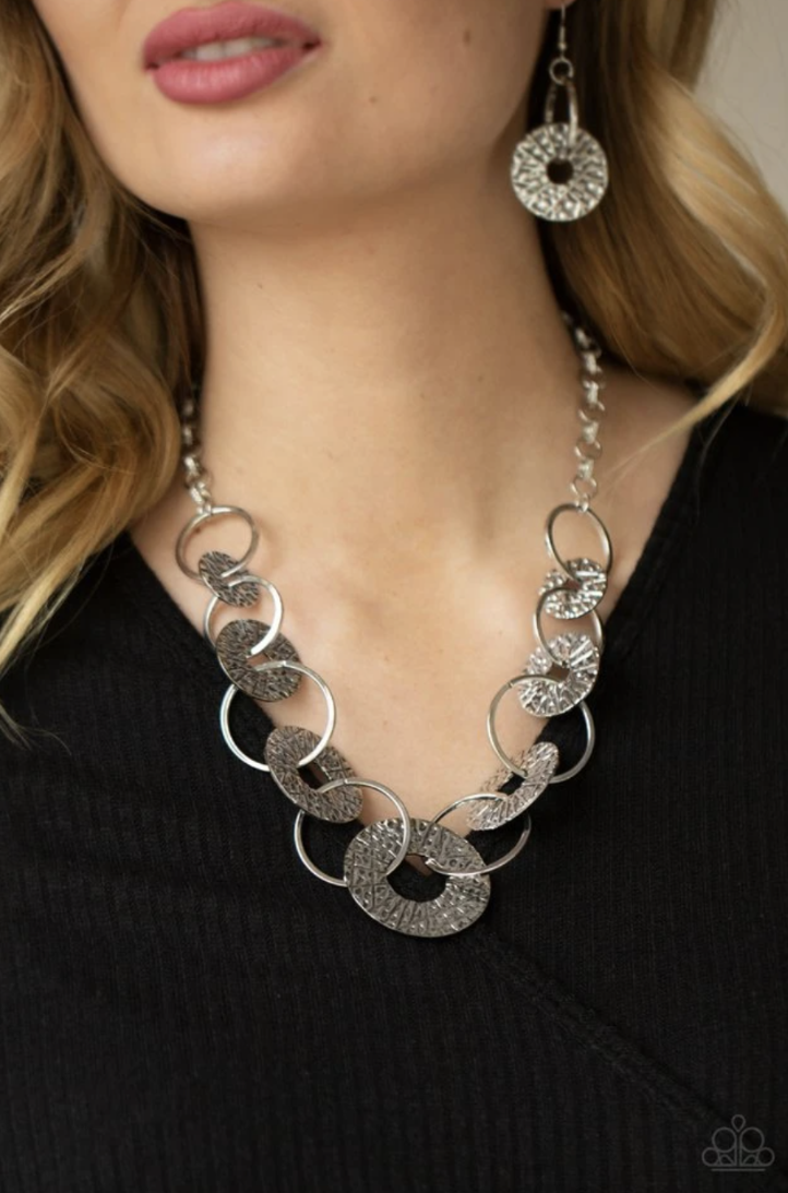 Industrial Envy - Silver - VJ Bedazzled Jewelry