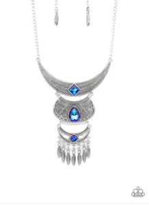 Lunar Enchantment - blue - VJ Bedazzled Jewelry