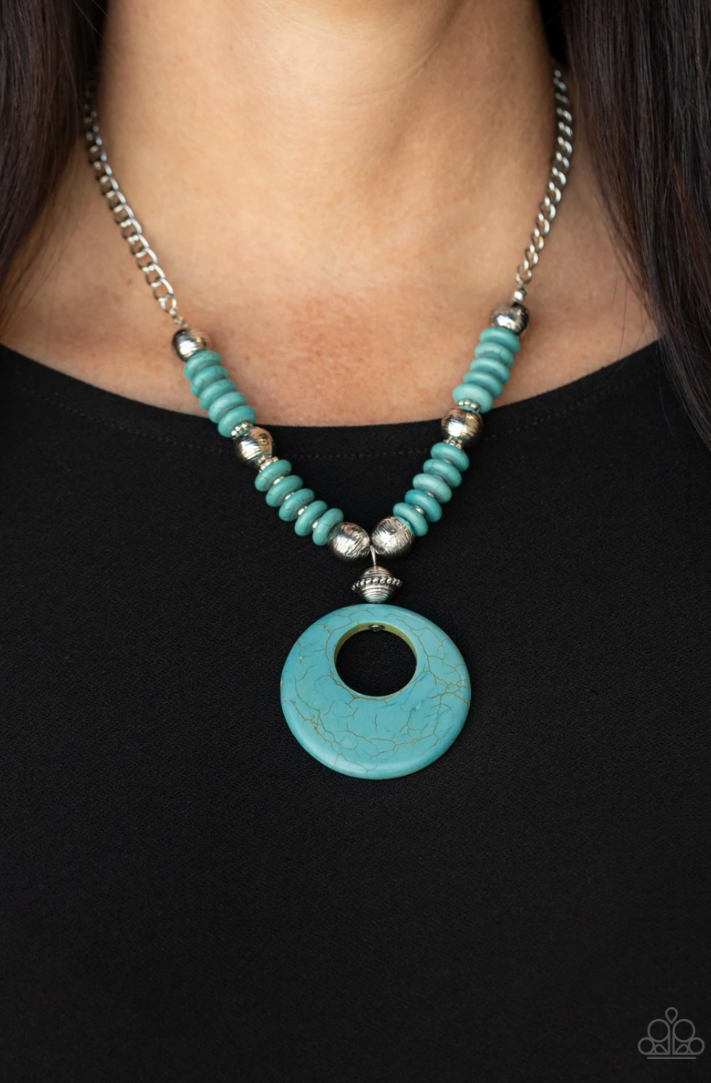 Oasis Goddess - Blue - VJ Bedazzled Jewelry
