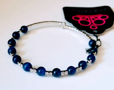 Tea Party Twinkle Blue - VJ Bedazzled Jewelry