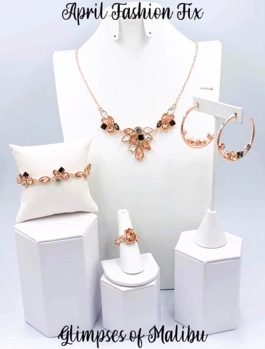 Glimpses of Malibu-Copper - VJ Bedazzled Jewelry