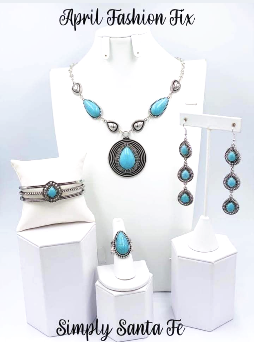 Simply Santa Fe April - VJ Bedazzled Jewelry