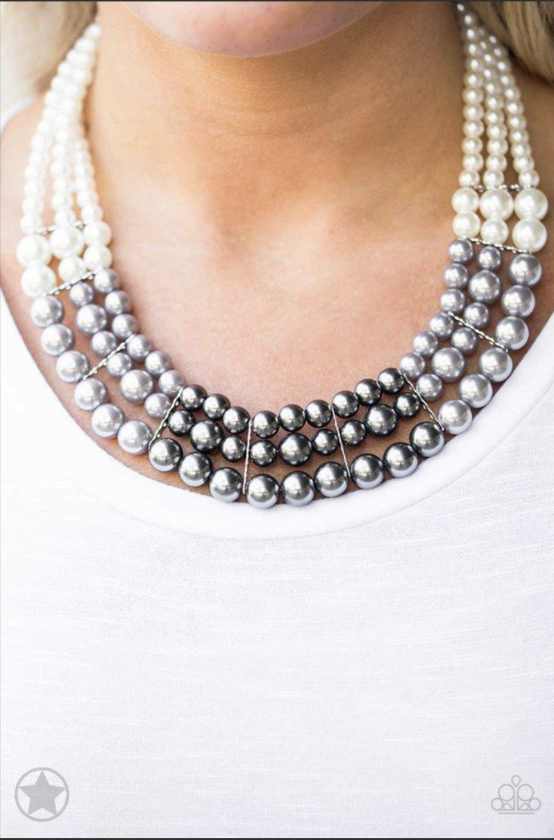 Lady in Waiting Silver Paparazzi Accessories - VJ Bedazzled Jewelry