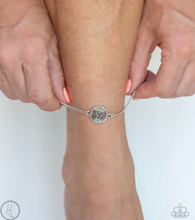 Load image into Gallery viewer, Paparazzi Summer Shade - Silver Anklet - VJ Bedazzled Jewelry
